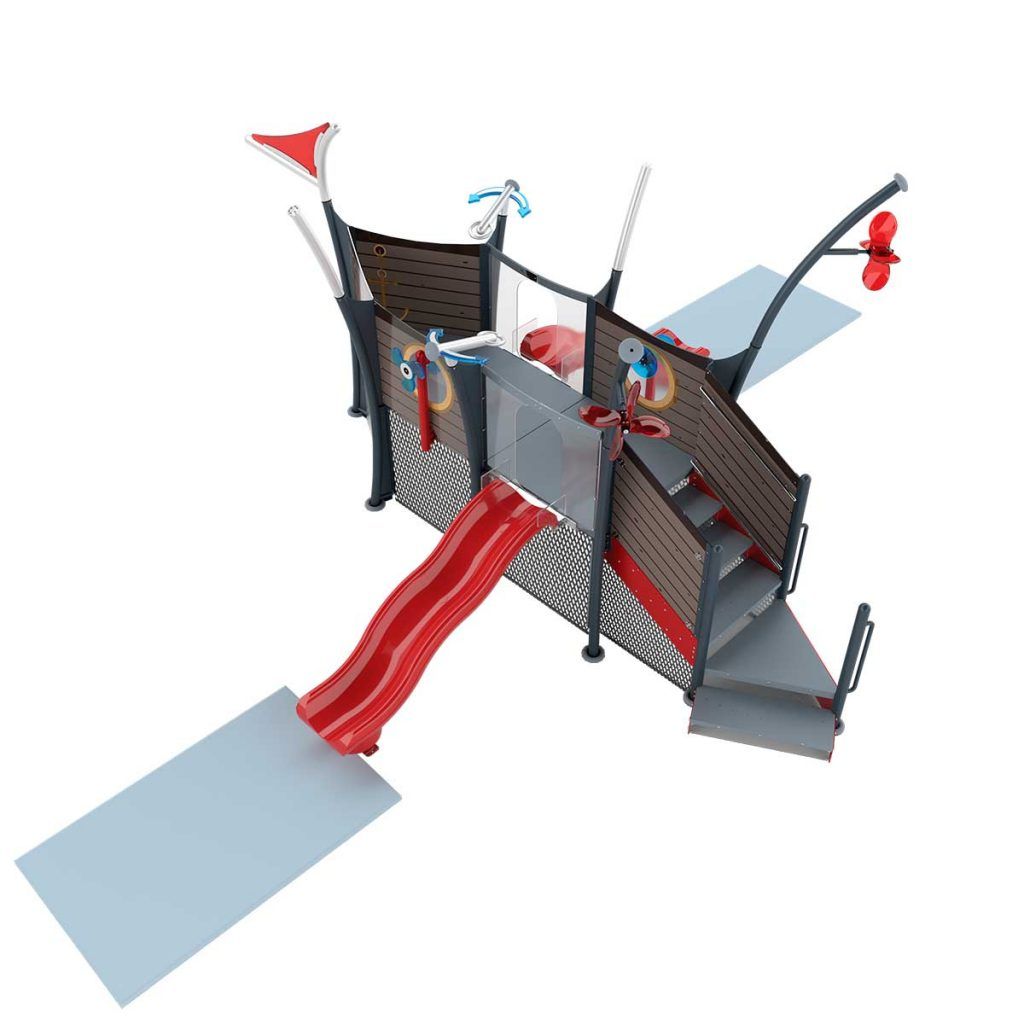 Torre de actividad acuática