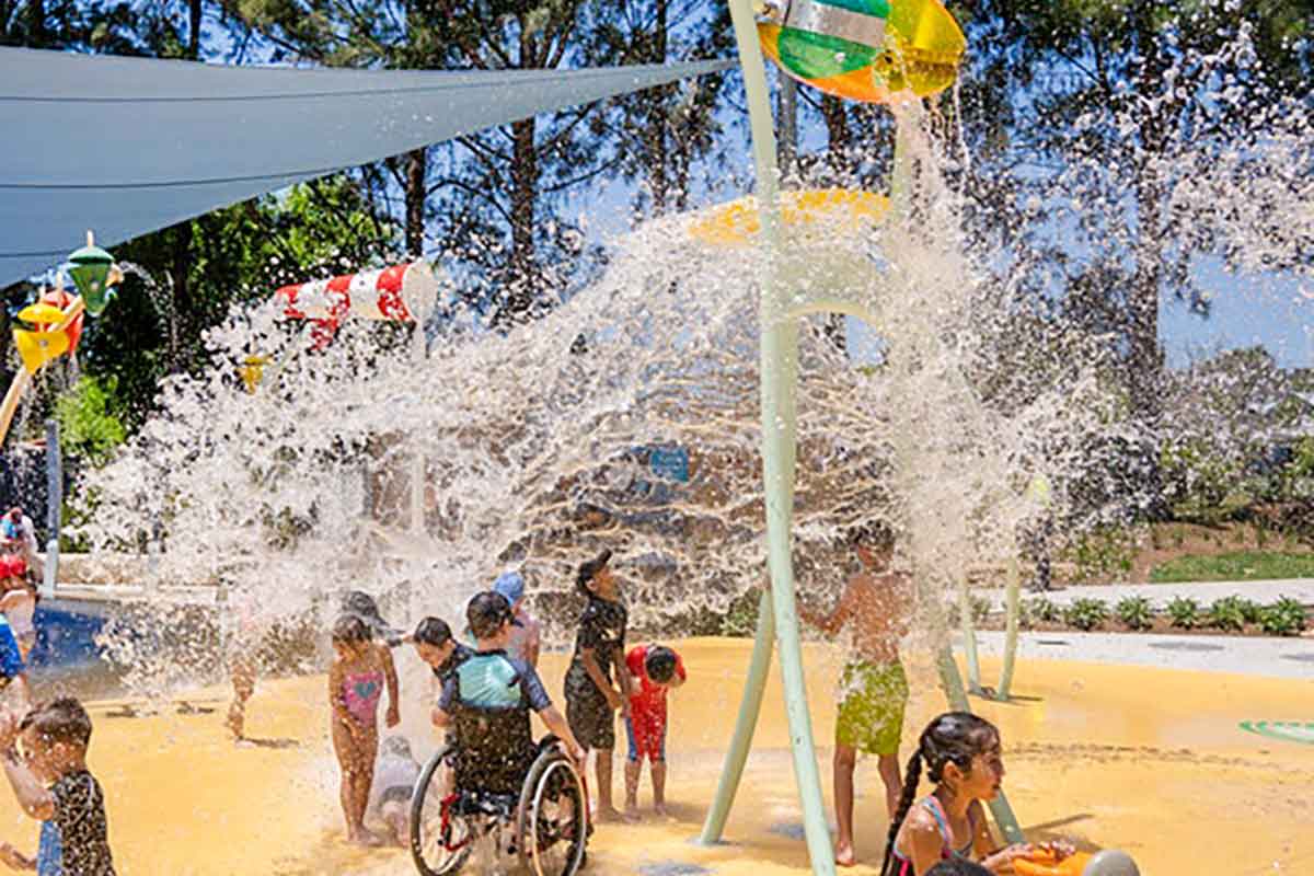 Waterplay accesible Waterplay accesible